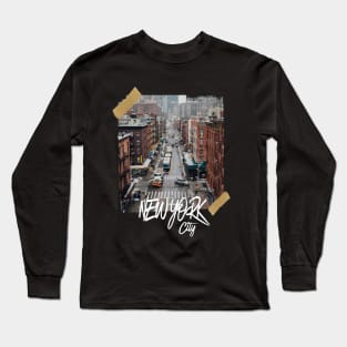 The new York City Long Sleeve T-Shirt